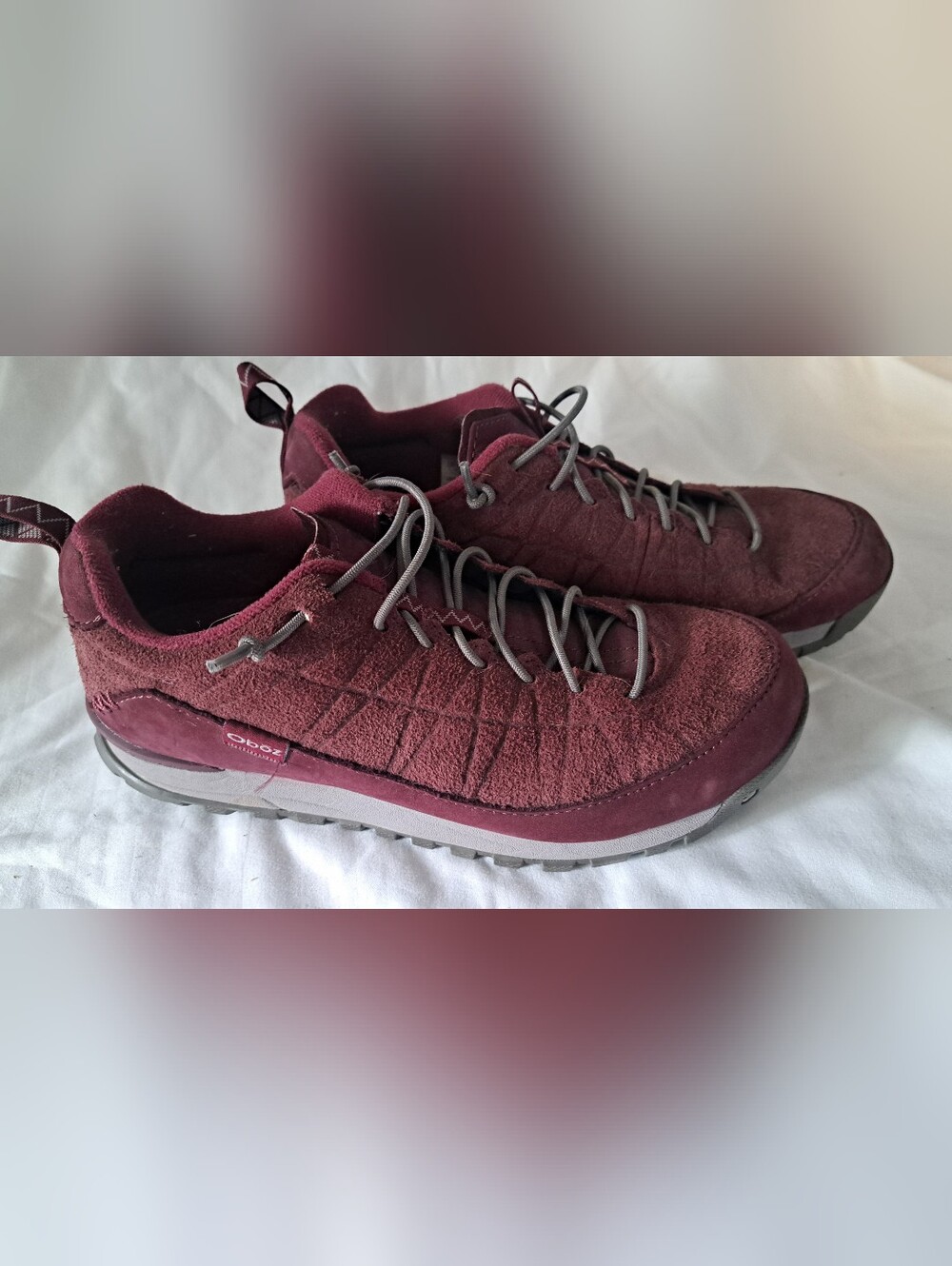 Women's Oboz Jeanette Low Hiking Shoes Size 8.